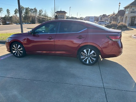 2022 Nissan Sentra SV maroon